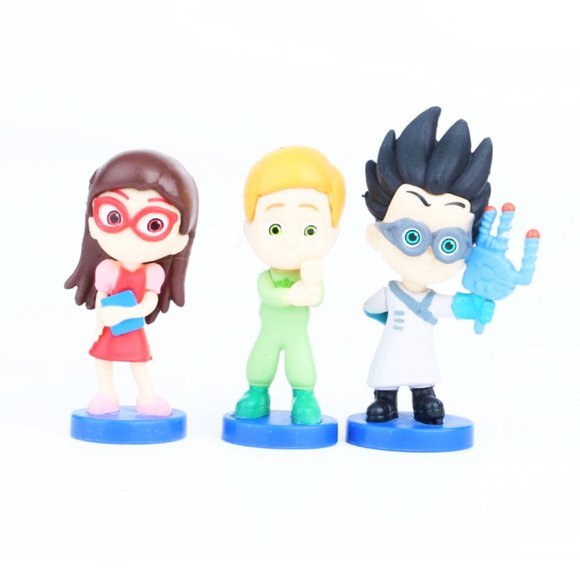 PJ Mask Action Figures 12 pcs - Cake Topper Birthday Cake Decorations - Picture 9 of 9